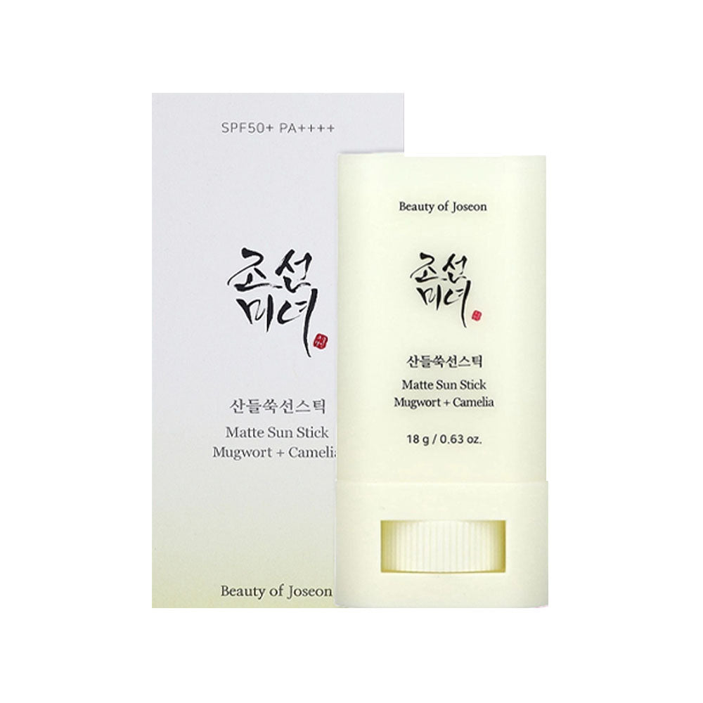 Beauty of Joseon Matte Sun Stick: Mugwort+Camelia (SPF 50+ PA++++) 18g