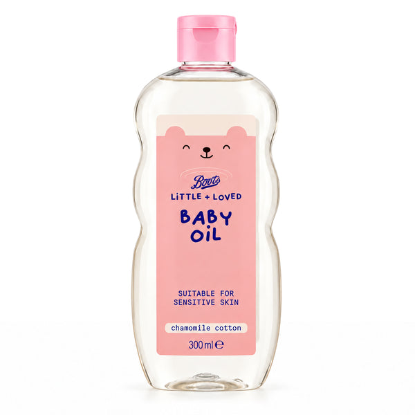 Boots Little + Loved Baby Oil