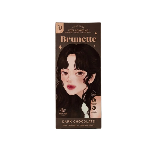 Kota Color Cream Hair Color Organic- Brunette (Dark Chocolate)