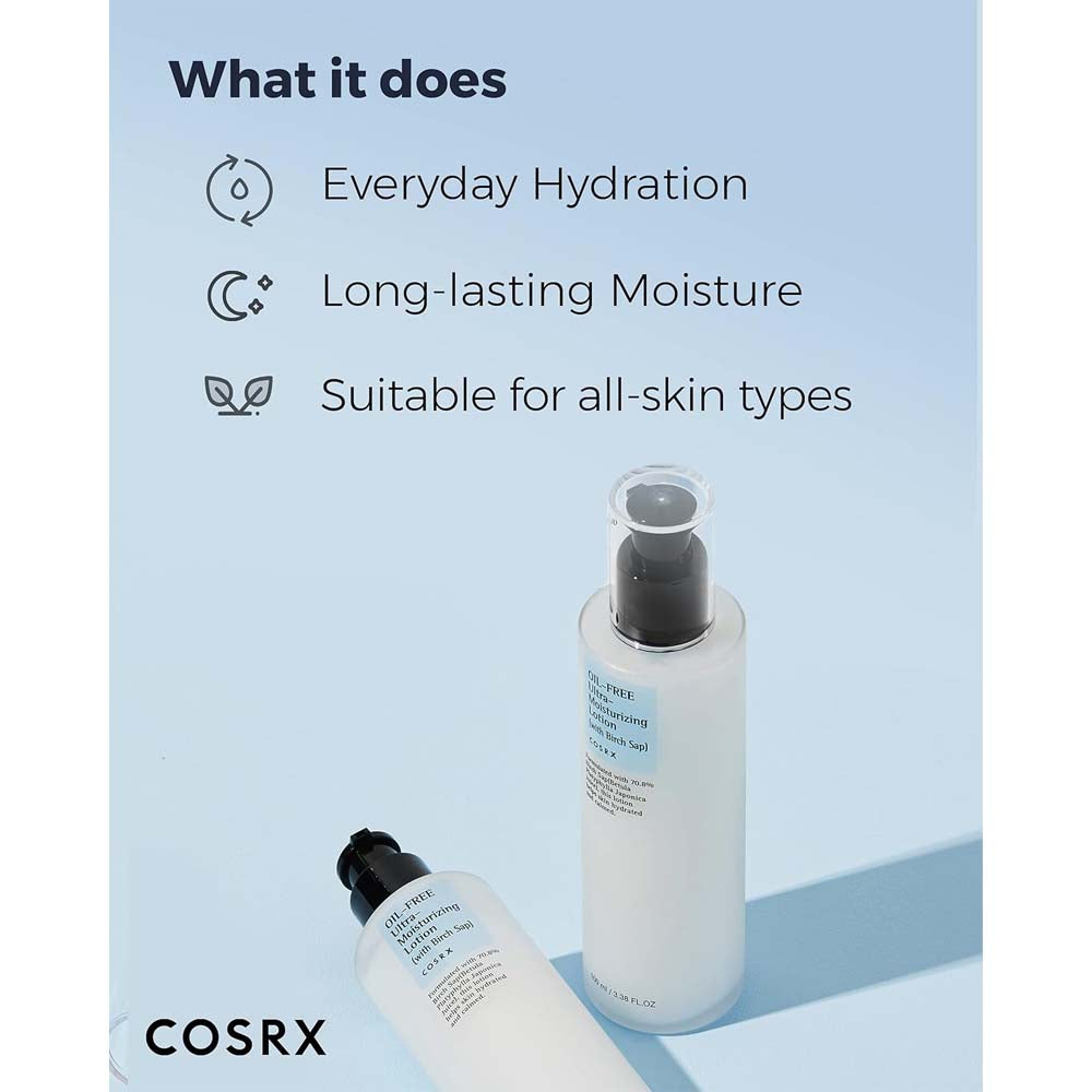 COSRX Oil-Free Ultra-Moisturizing Lotion with Birch Sap