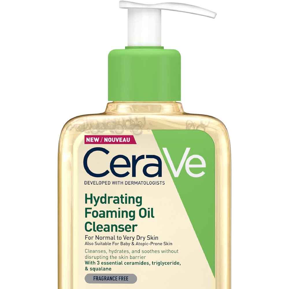 Cerave Hydrating Foaming Oil Cleanser For Normal To Very Dry (UK)