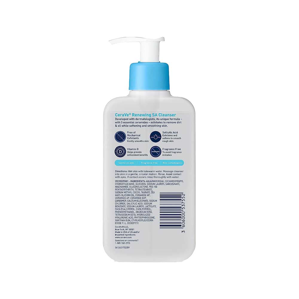 CeraVe Renewing SA (Salicylic Acid) Cleanser USA