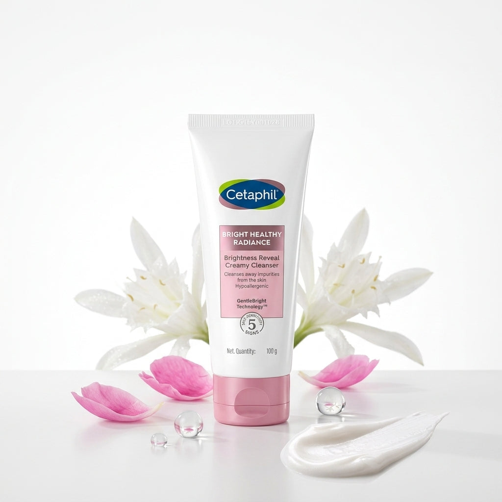 Cetaphil Bright Healthy Radiance Brightness Reveal Creamy Cleanser 100g