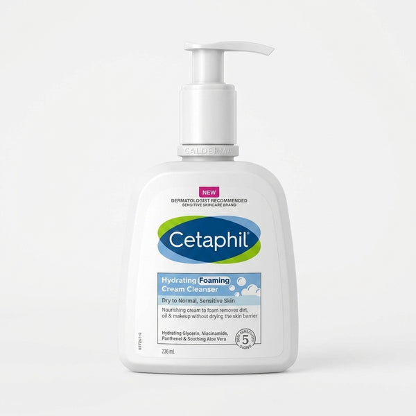 Cetaphil Hydrating Foaming Cream Cleanser