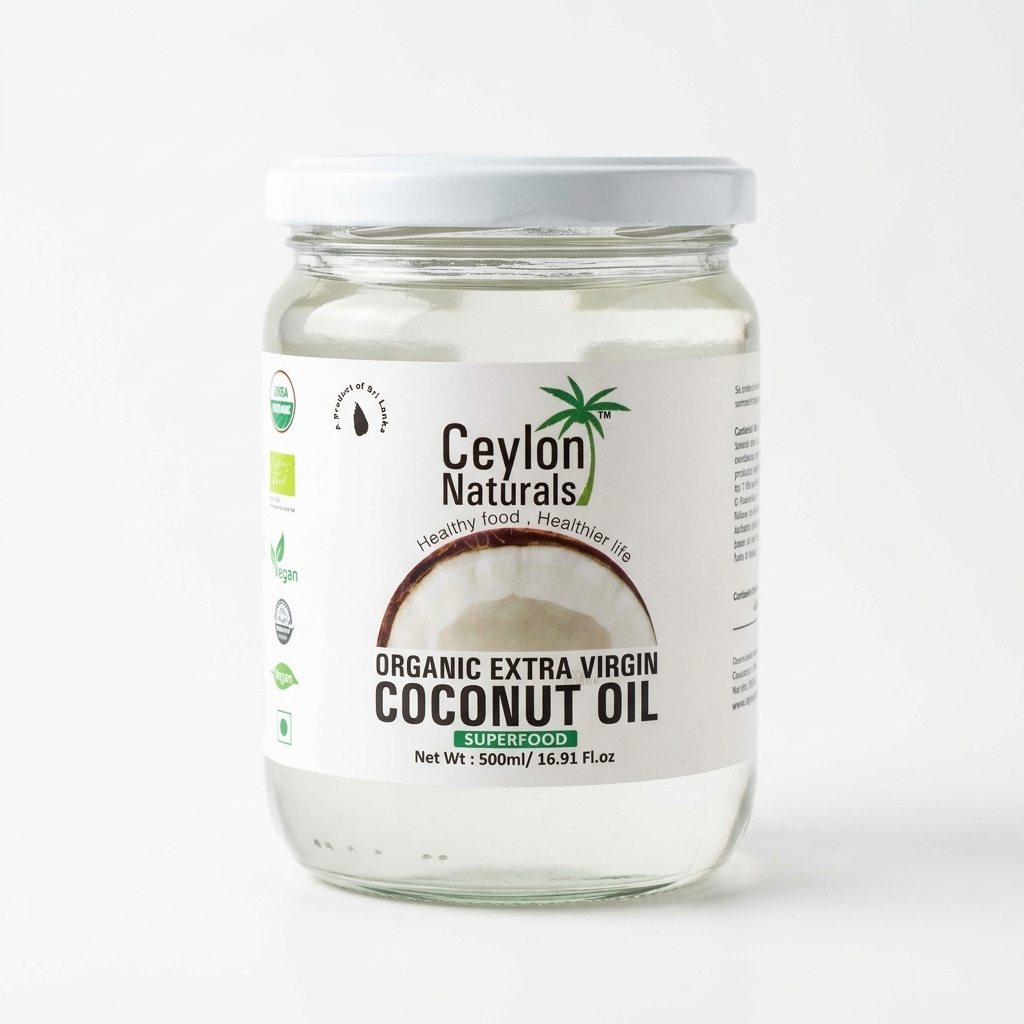 Ceylon Naturals Organic Extra Virgin Coconut Oil