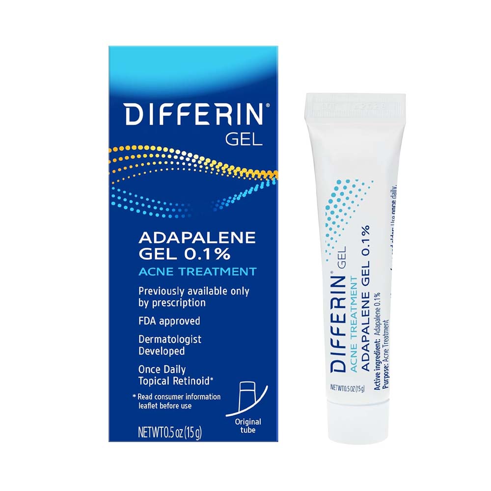 Differin Adapalene 0.1% Acne Treatment Gel