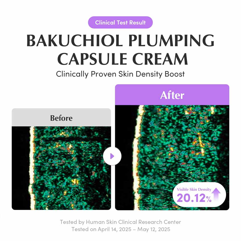 EQQUALBERRY Bakuchiol Plumping Capsule Cream
