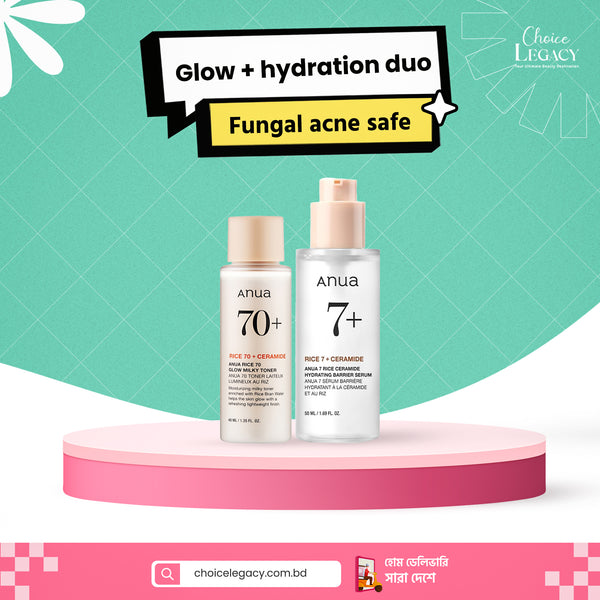 Glow + hydration duo ( Fungal acne safe)