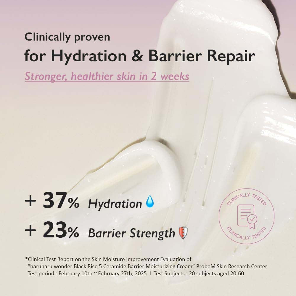 Haruharu Wonder Black Rice 5 Ceramide Barrier Moisturizing Cream