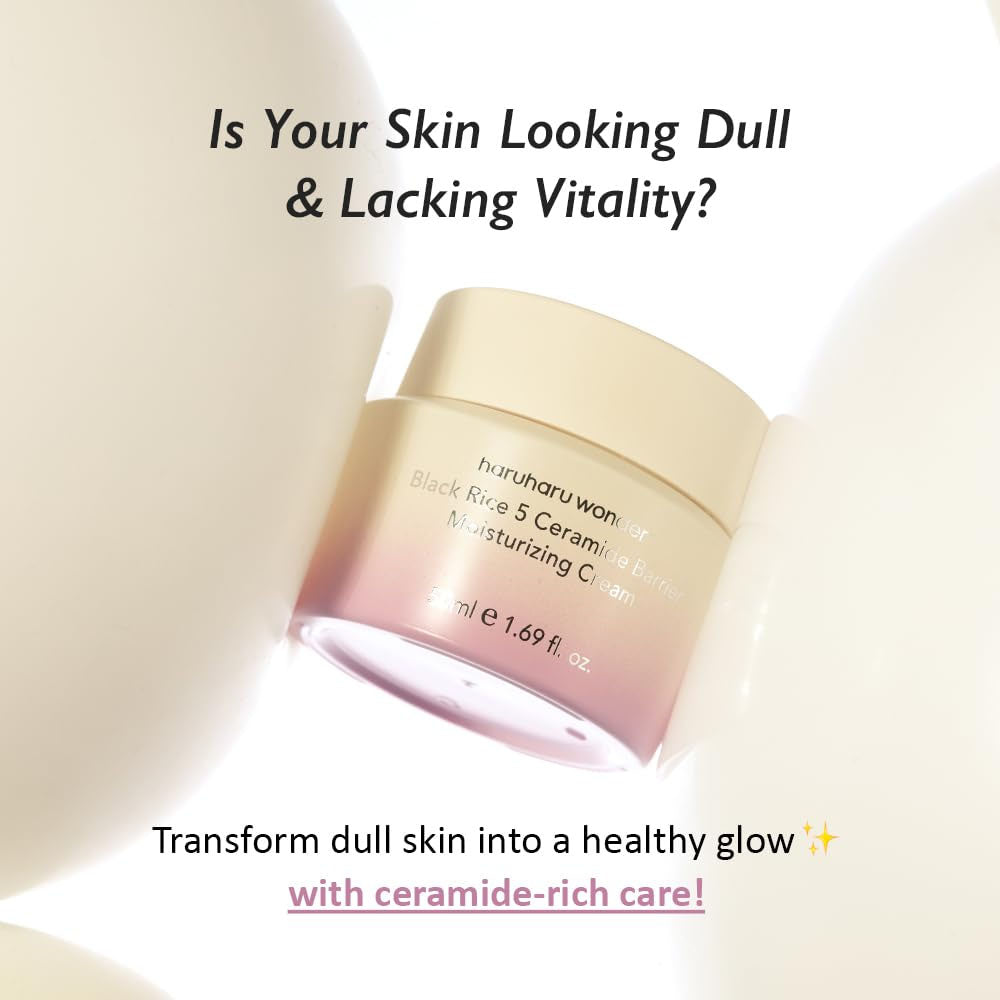 Haruharu Wonder Black Rice 5 Ceramide Barrier Moisturizing Cream