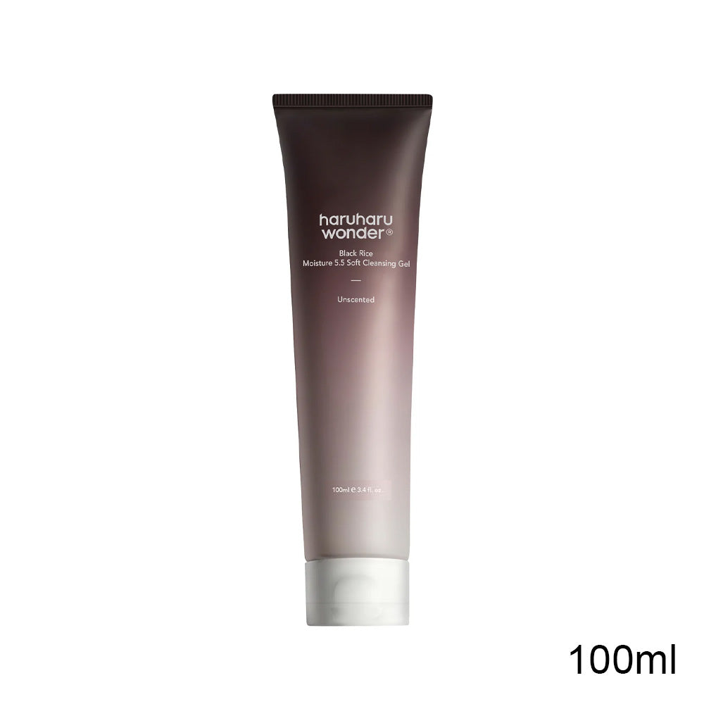 Haruharu Wonder Black Rice Moisture 5.5 Soft Cleansing Gel