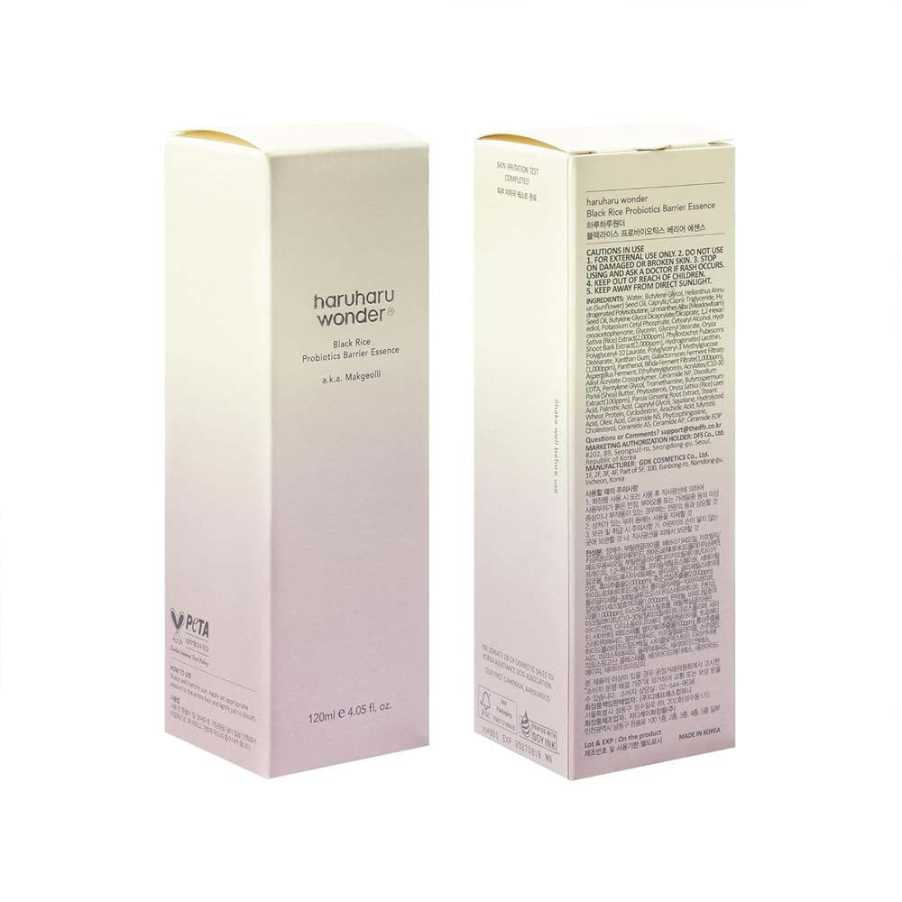 Haruharu Wonder Black Rice Probiotics Barrier Essence