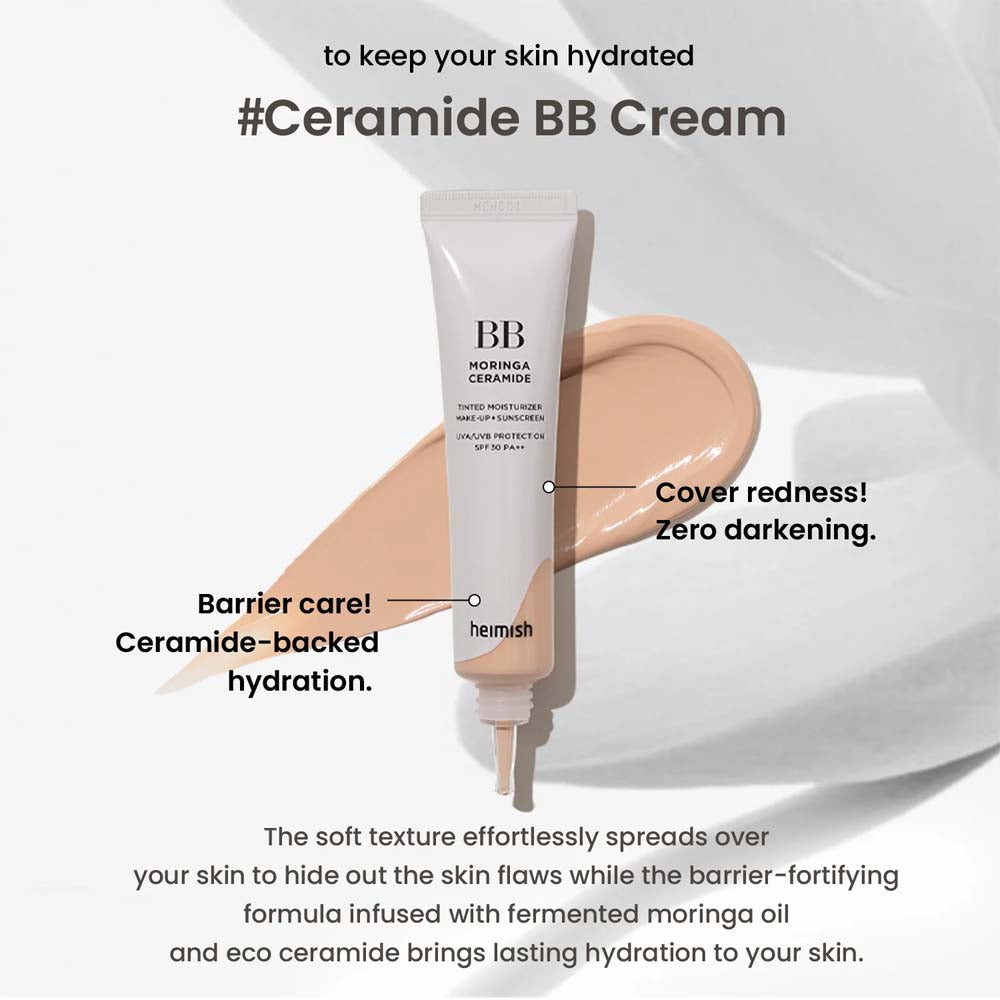 Heimish Moringa Ceramide BB Cream SPF30 PA++