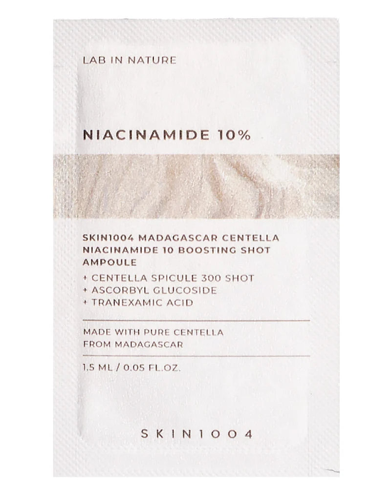 SKIN1004 Madagascar Centella Niacinamide 10 Boosting Shot Ampoule (Sachet)