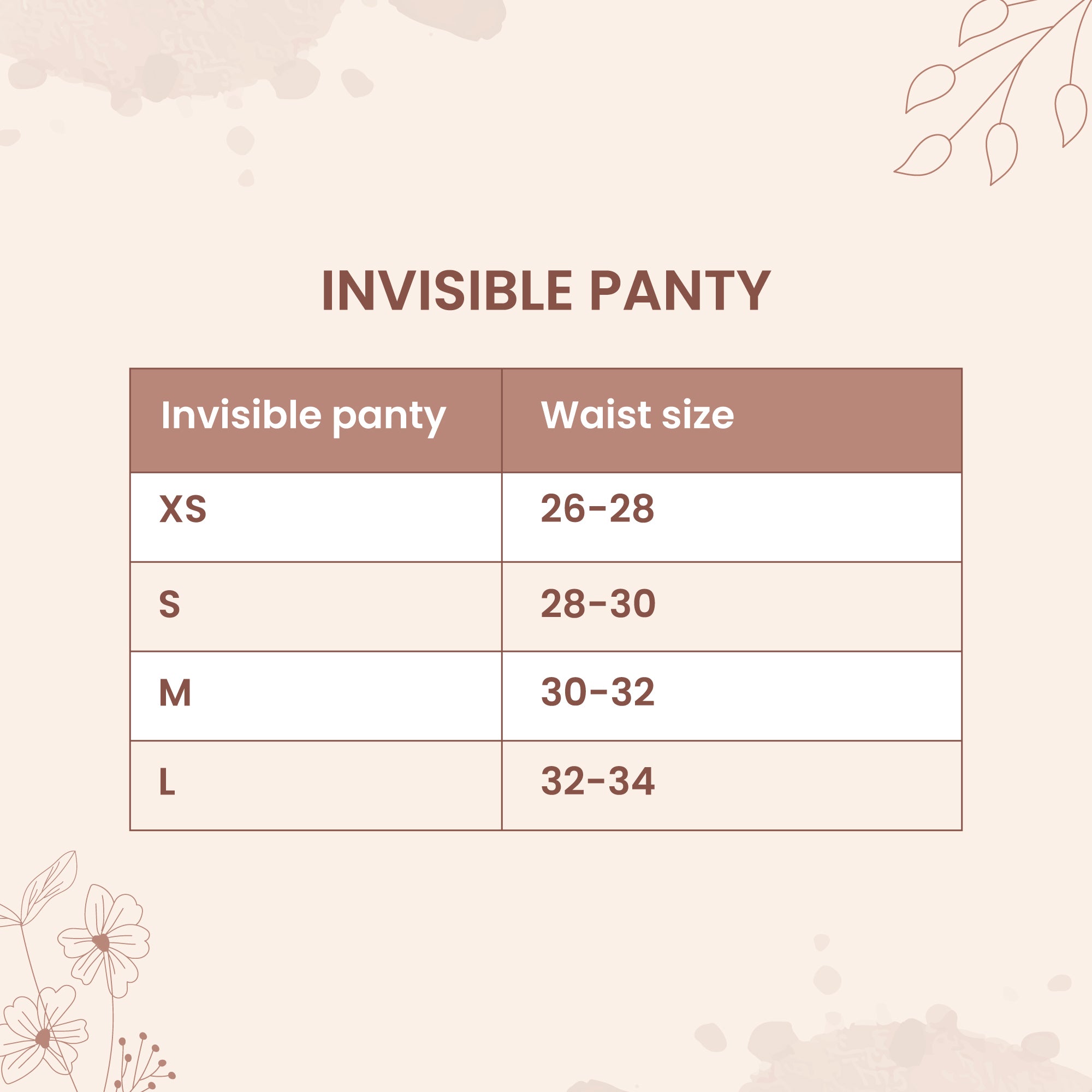 Charmella Invisible Panty