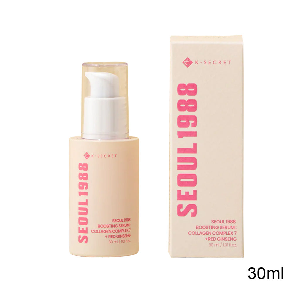 K-SECRET SEOUL 1988 BOOSTING SERUM: COLLAGEN COMPLEX 7 + RED GINSENG
