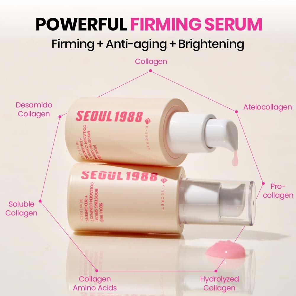 K-SECRET SEOUL 1988 BOOSTING SERUM: COLLAGEN COMPLEX 7 + RED GINSENG