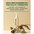 K-SECRET SEOUL 1988 Cleansing Oil : Pine Cica 1% + Probiotics