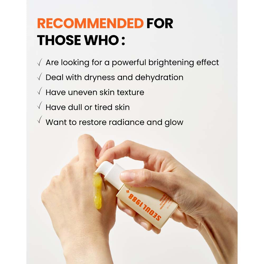 K-SECRET SEOUL 1988 Glow Serum: Niacinamide 15% + Yuja