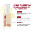 K-SECRET SEOUL 1988 Serum : Retinal Liposome 2% + Black Ginseng