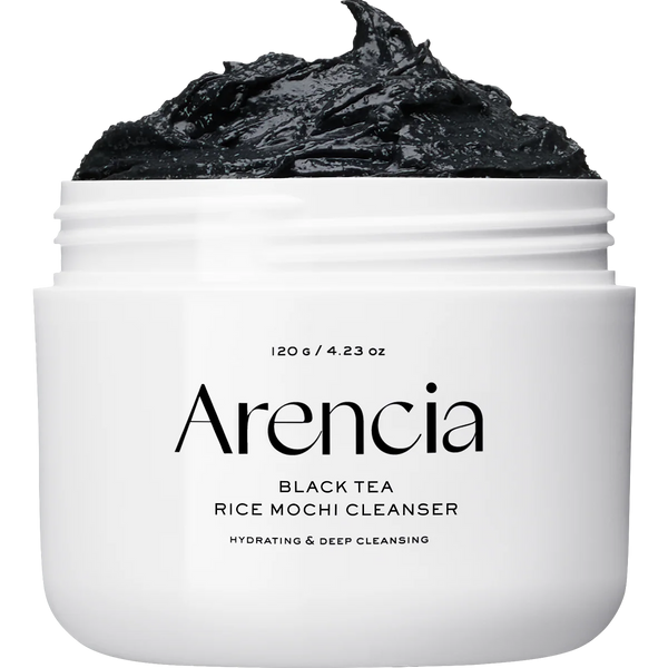 Arencia Black Tea Rice Mochi Cleanser