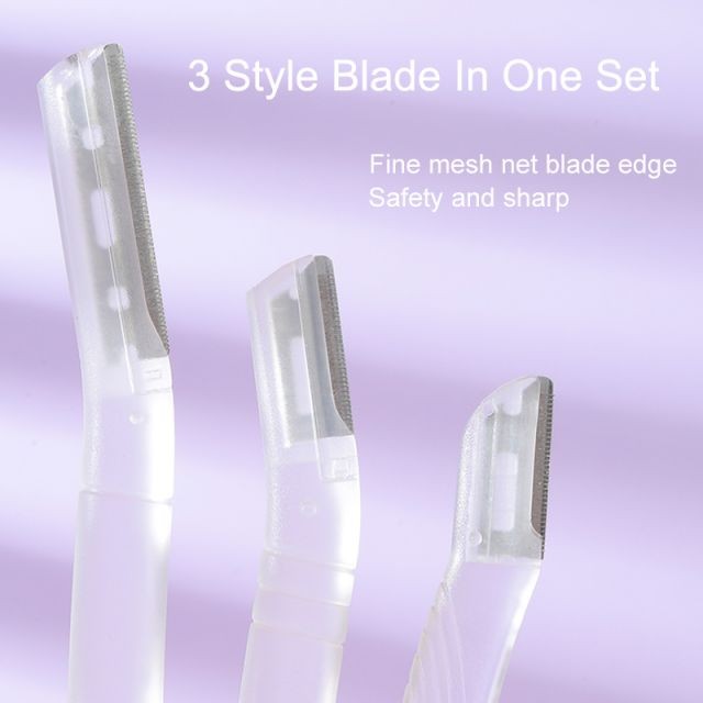 LMLTOP Eyebrow And Facial Razor (Pack Of 3 Pcs)