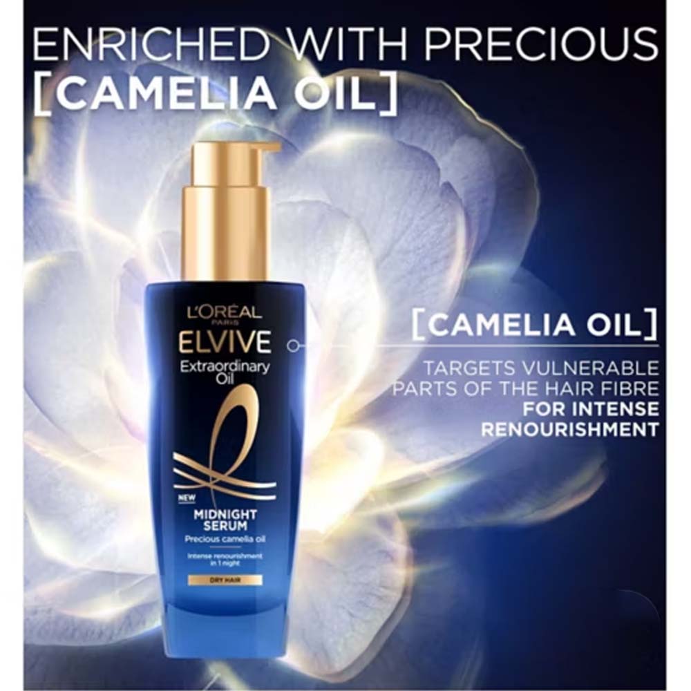 L'Oréal Paris Elvive Extraordinary Oil Midnight Serum 100ml (UK)