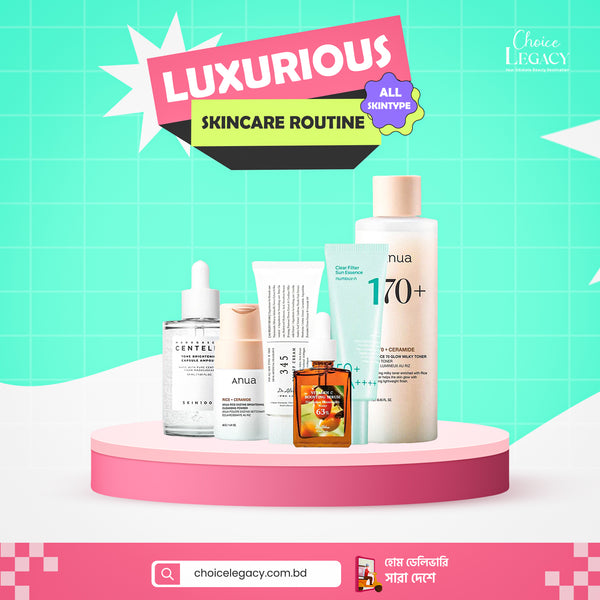 Luxurious Skin Care Routine