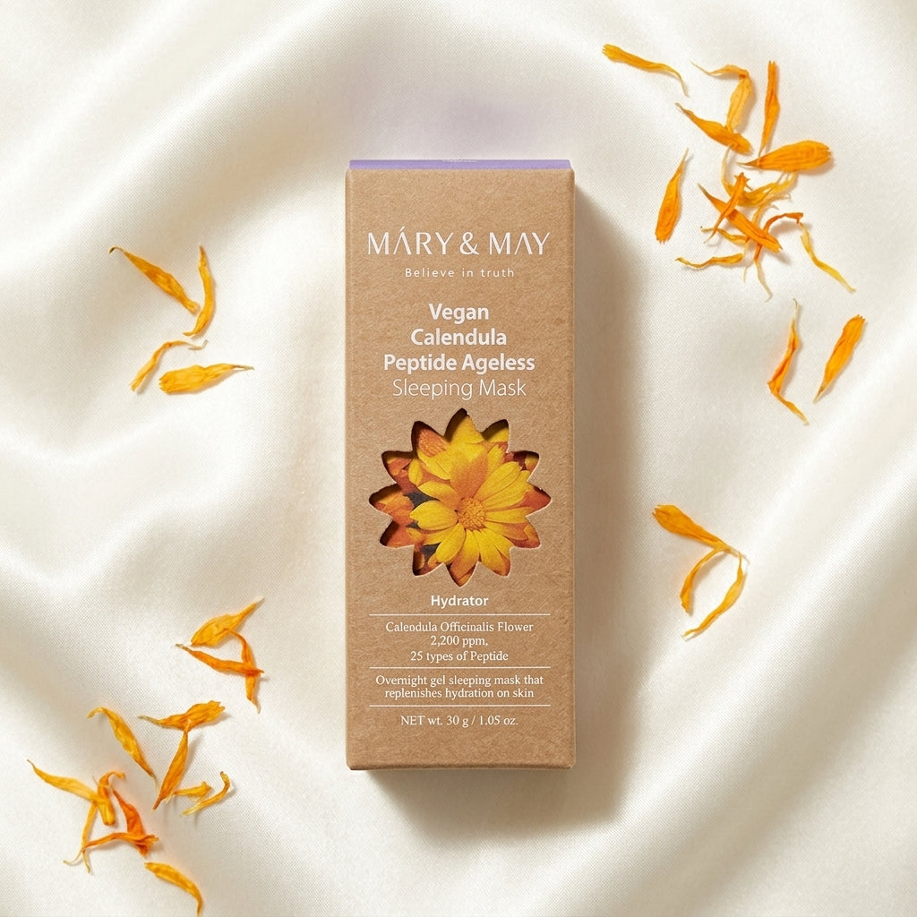 Mary&May Calendula Peptide Ageless Sleeping Mask