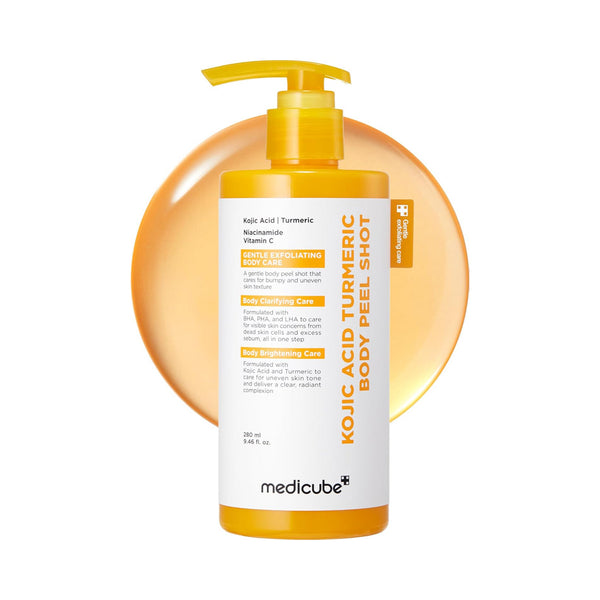 Medicube Kojic Acid Turmeric Body Peel Shot