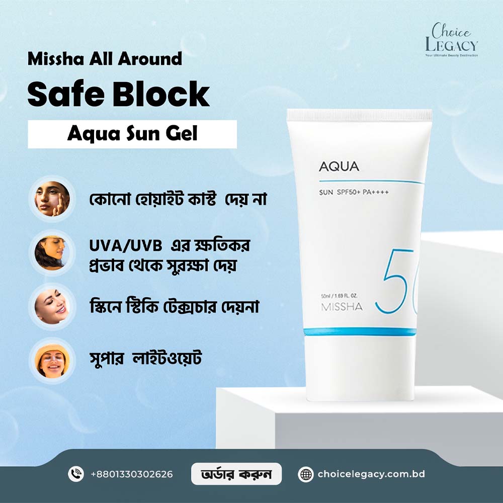 Missha All Around Safe Block Aqua Sun Gel