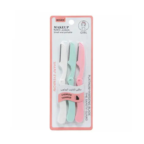 Mixueer EyeBrow Trimmer 3Pcs