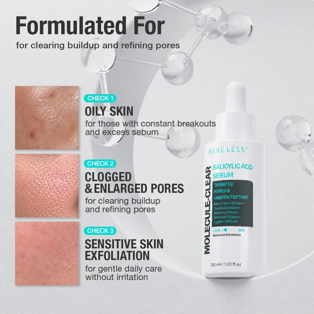 NINELESS Molecule-Clear Salicylic Acid Serum