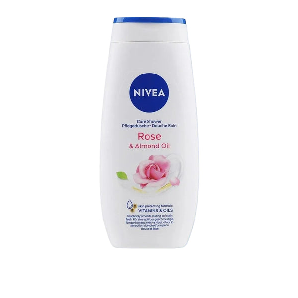 NIVEA Rose & Almond Oil Care Shower Gel