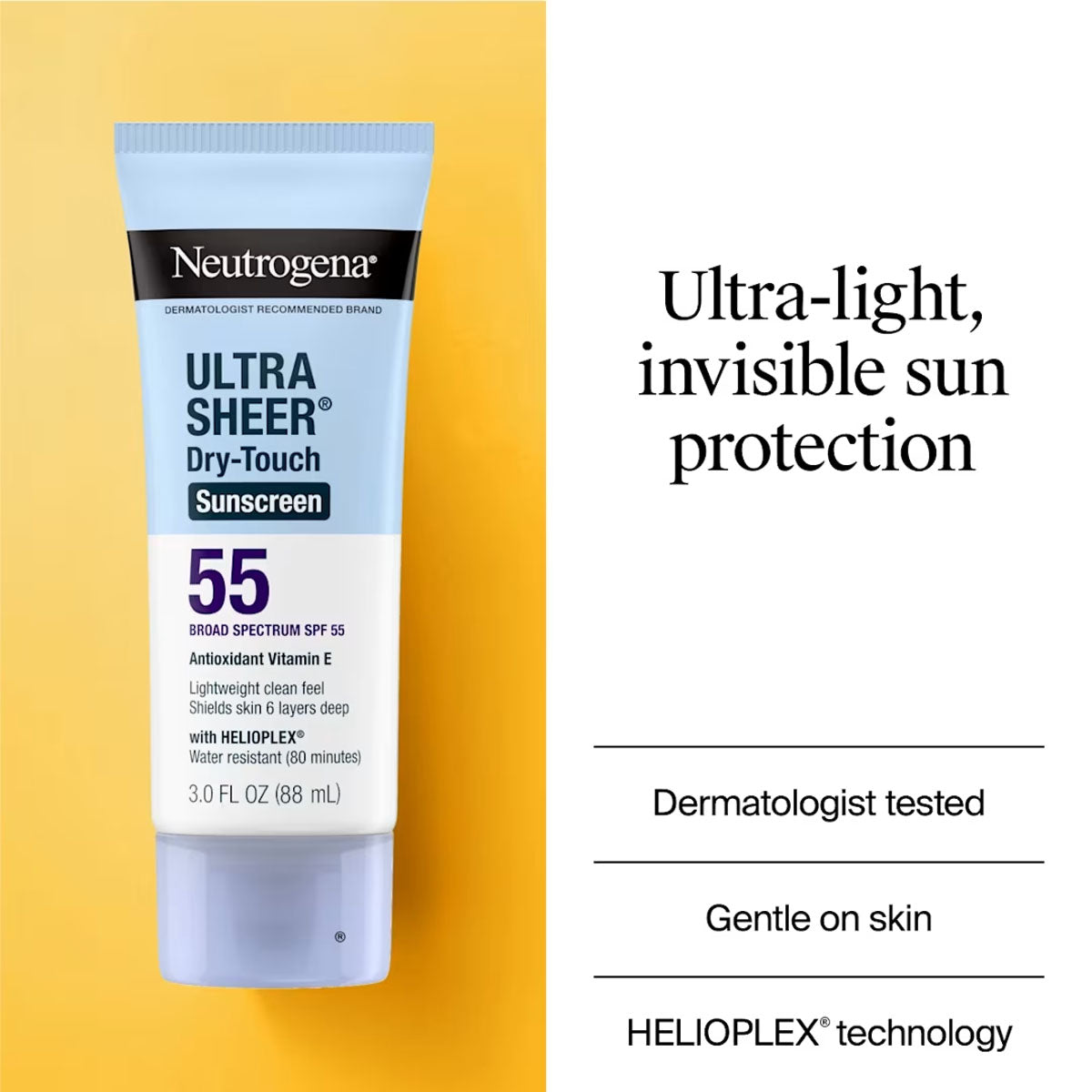 Neutrogena Ultra Sheer Dry-Touch Sunscreen SPF 55