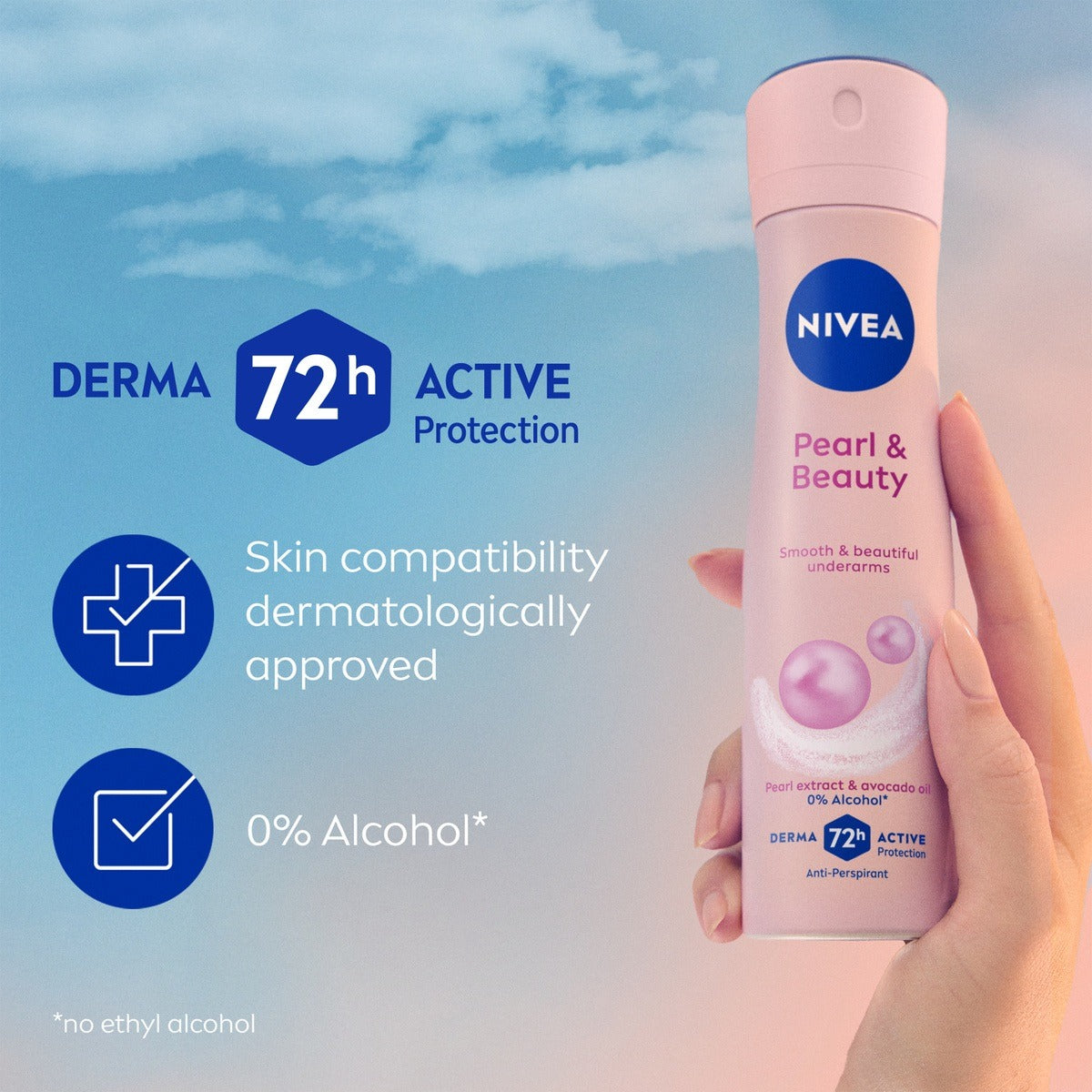 NIVEA Pearl & Beauty Deodorant Spray