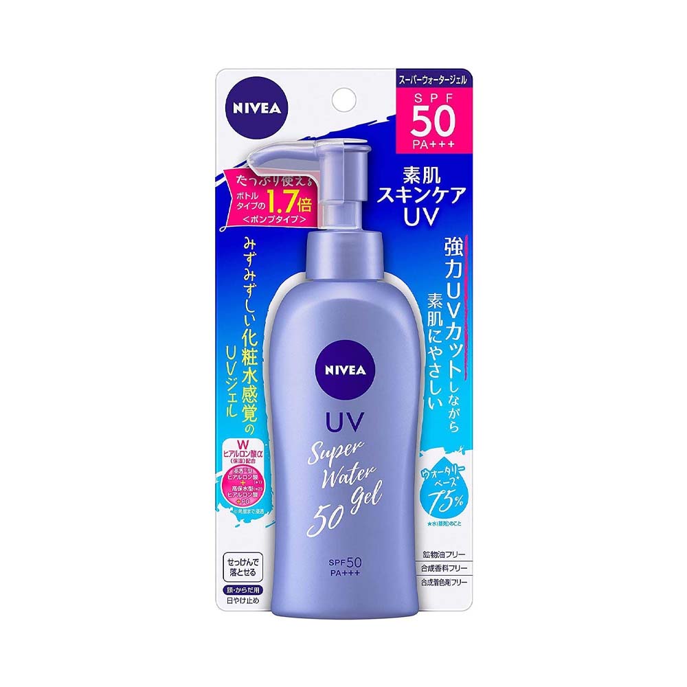 Nivea UV Super Water Gel Sunscreen SPF50 PA+++ 140g