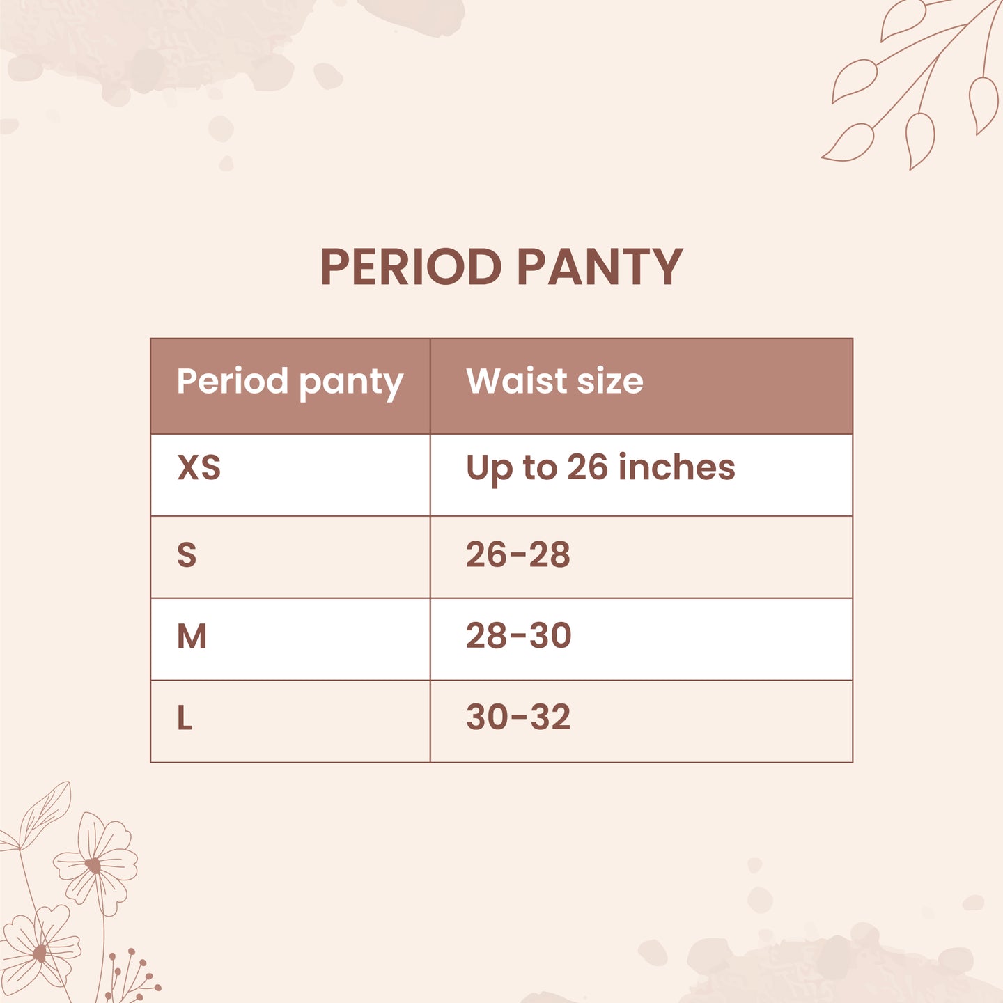 Charmella Period Panty