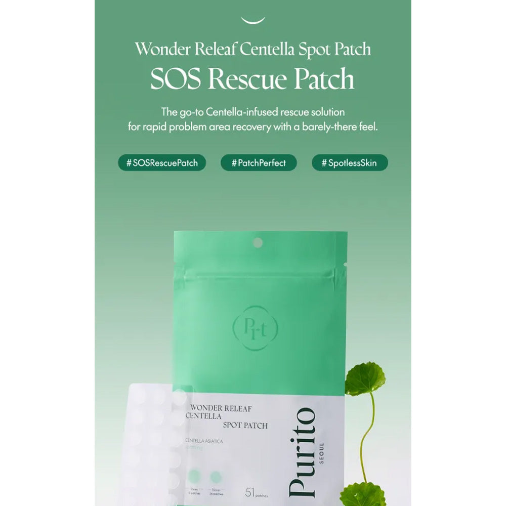 Purito SEOUL Wonder Releaf Centella Spot Patch 51 patches