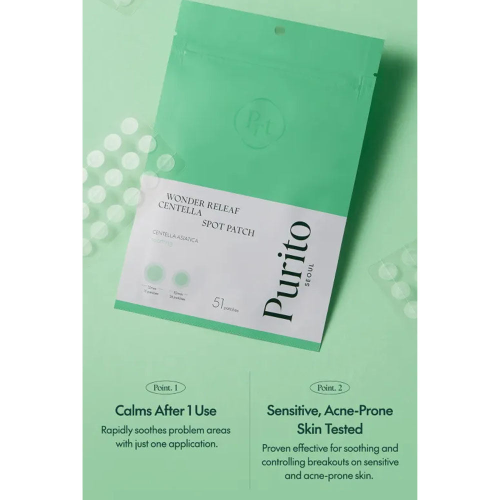 Purito SEOUL Wonder Releaf Centella Spot Patch 51 patches