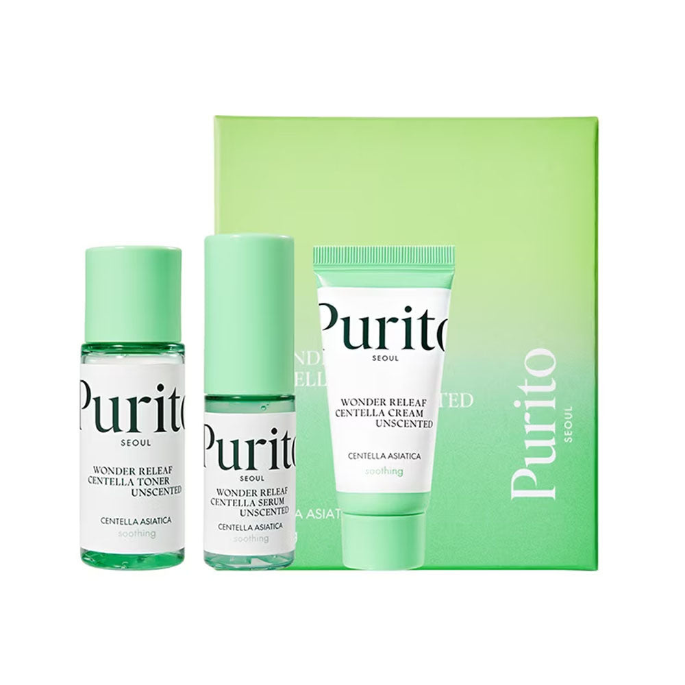 Purito Wonder Releaf Centella Mini Kit Unscented