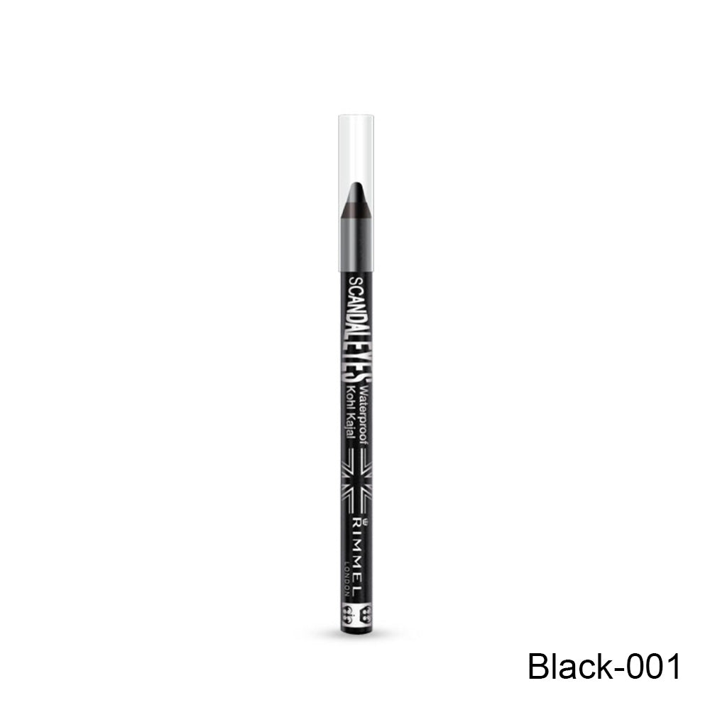 Rimmel Scandaleyes Waterproof Kohl Kajal - (Black-001)