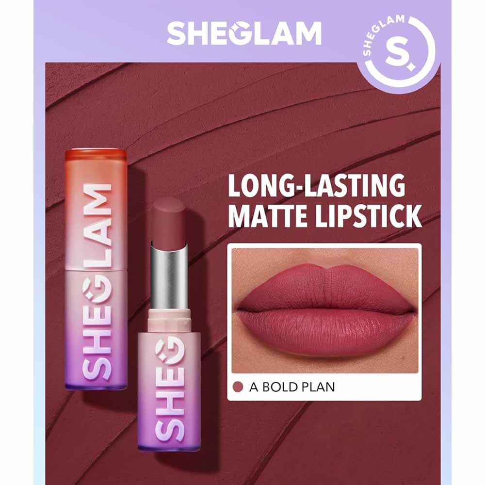 SHEGLAM Dynamatte Boom Long-Lasting Matte Lipstick (Multiple Shades)