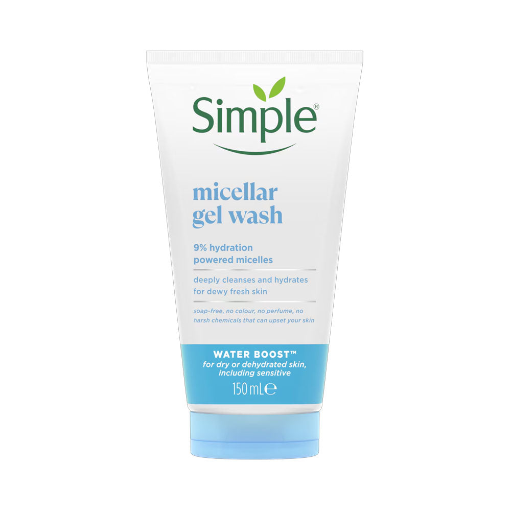 Simple Water Boost Micellar Facial Gel Wash