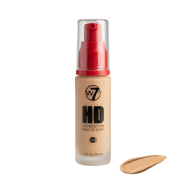 W7 12 Hour Hd Foundation (30ml)