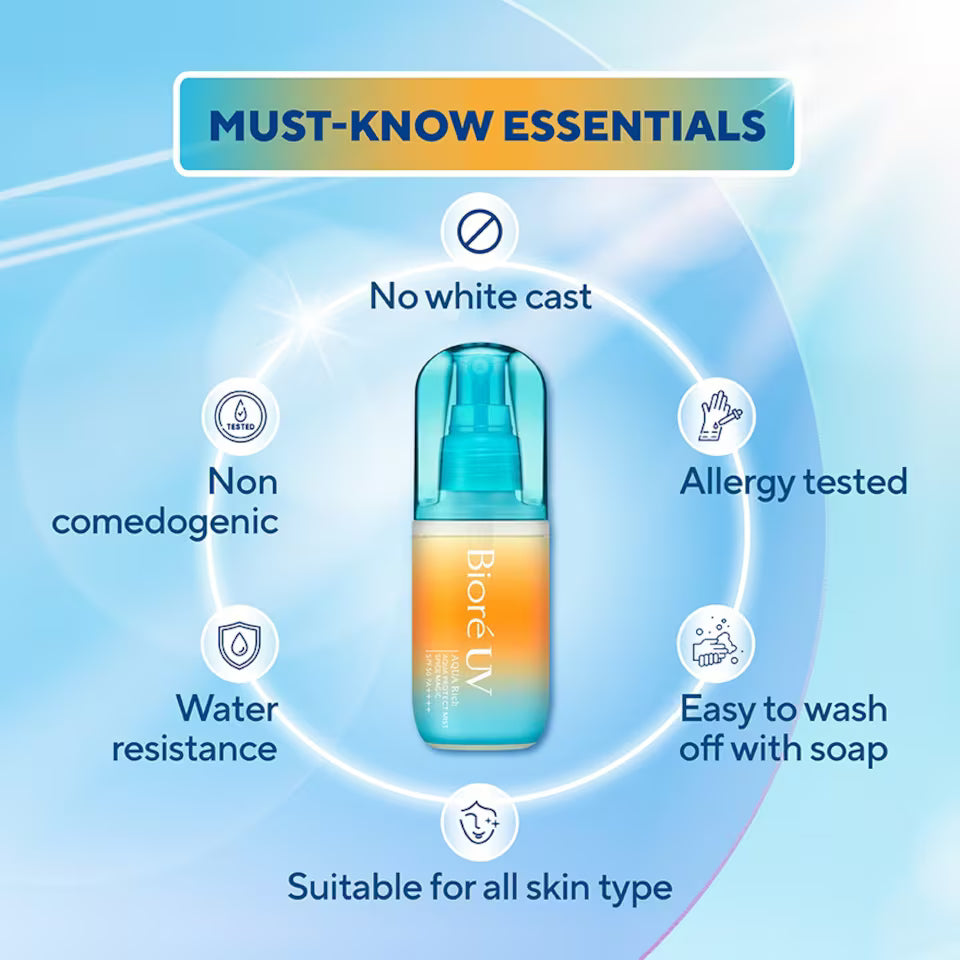 Biore UV Aqua Rich Aqua Protect Mist Spice Magic SPF50 PA++++
