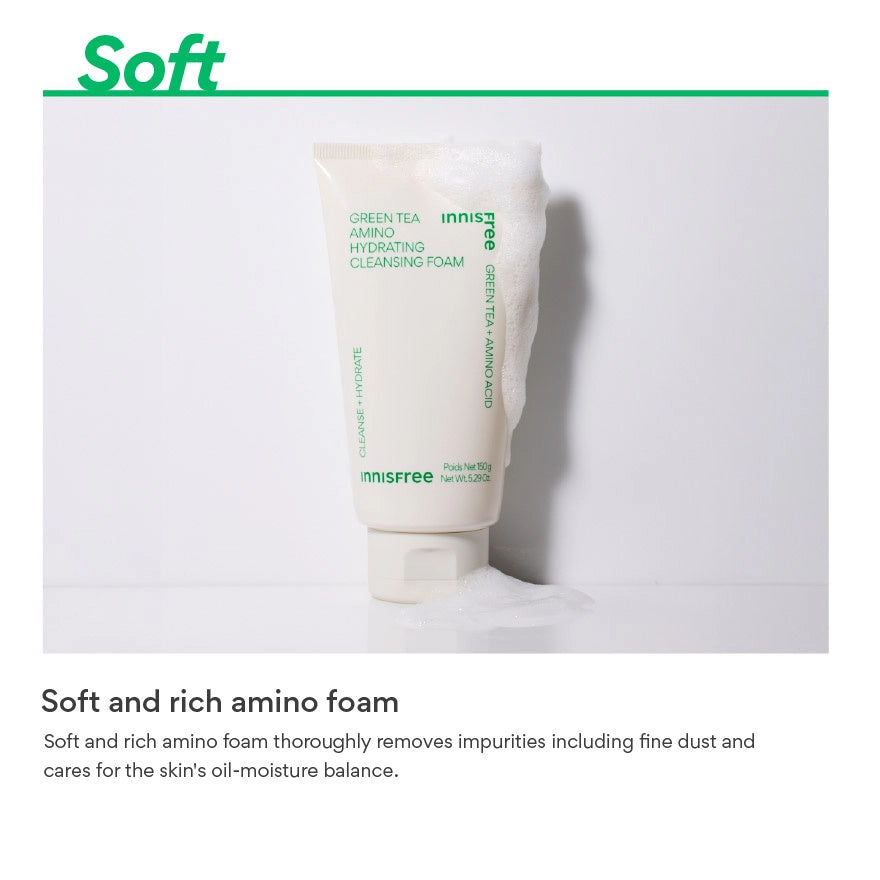 Innisfree Green Tea Amino Acid Cleansing Foam