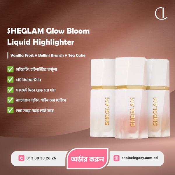 SHEGLAM Glow Bloom Liquid Highlighter