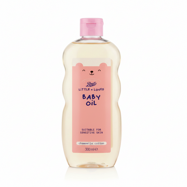 Boots Little + Loved Baby Oil