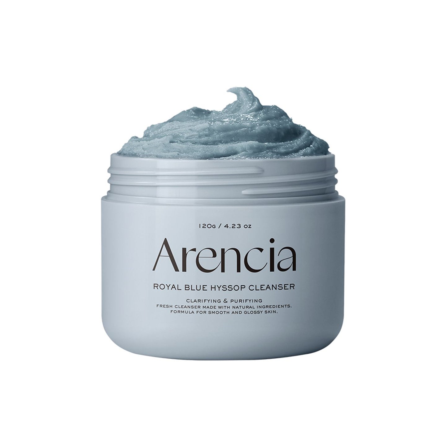 Arencia Fresh Royal Blue Hyssop Rice Mochi Cleanser